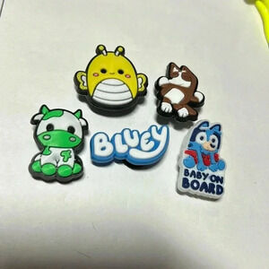 Bluey Croc‎  shoe charms set